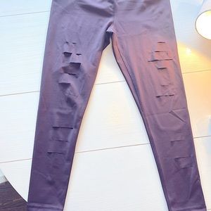 90 Degree by Reflex Front Slit Leggings